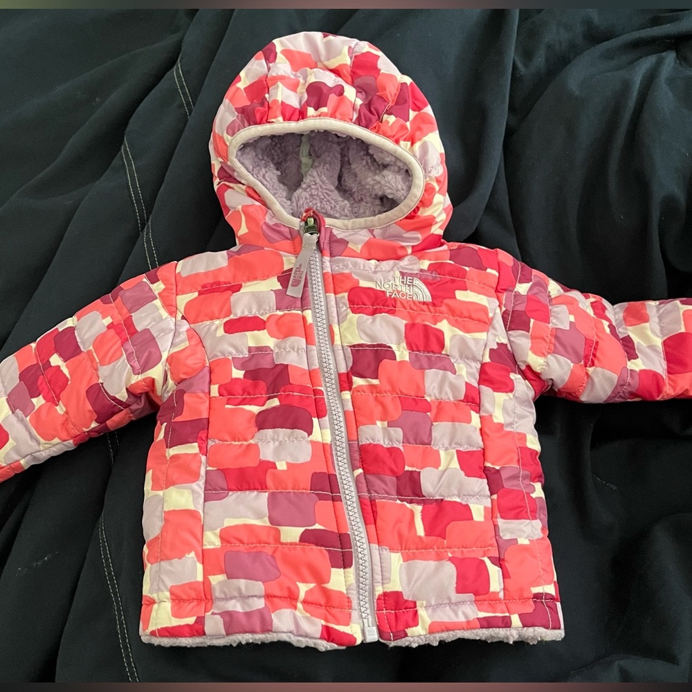 NORTH FACE 3-6 Month Reversible Coat